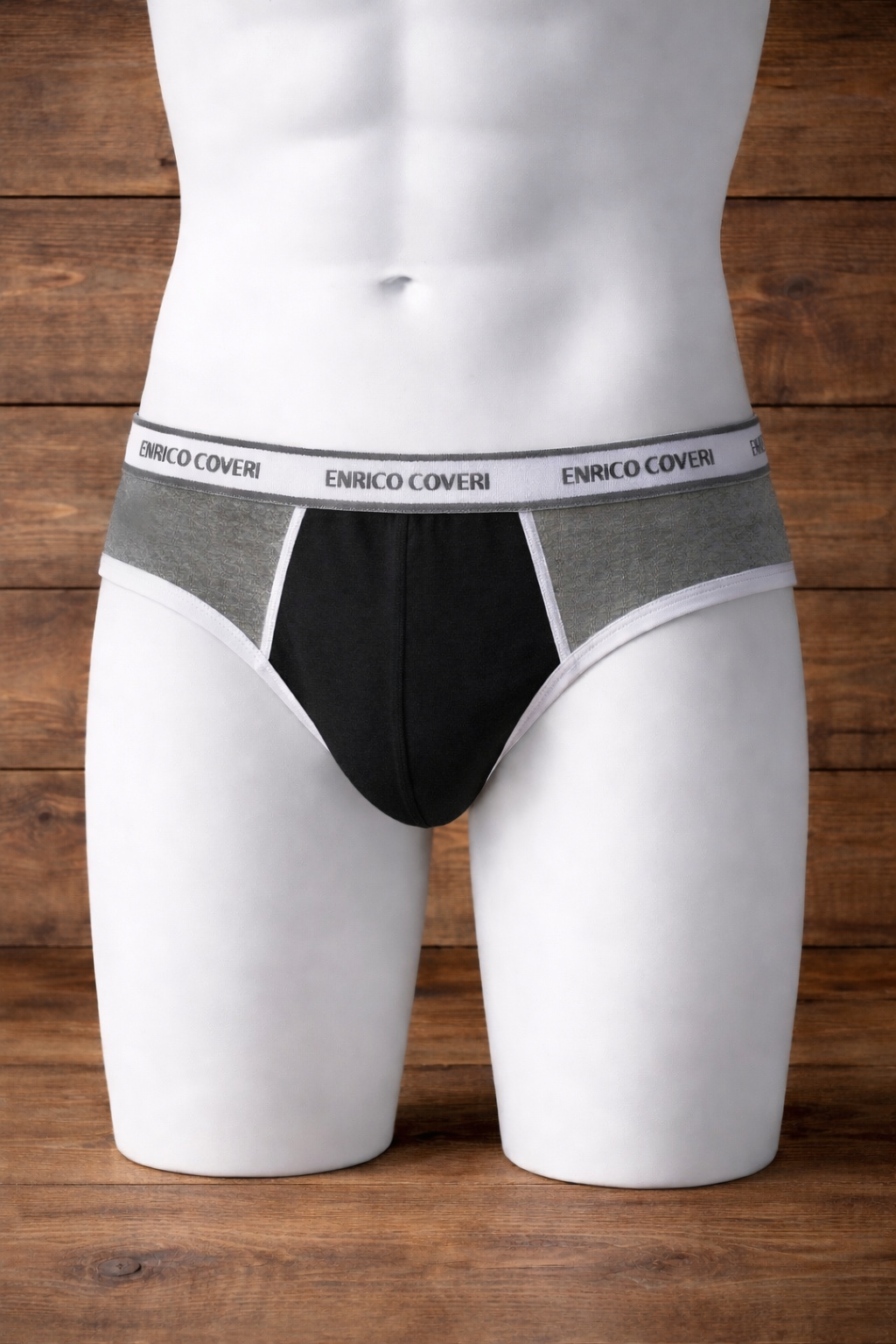 4 Pezzi Slip Erico Coveri bicolore