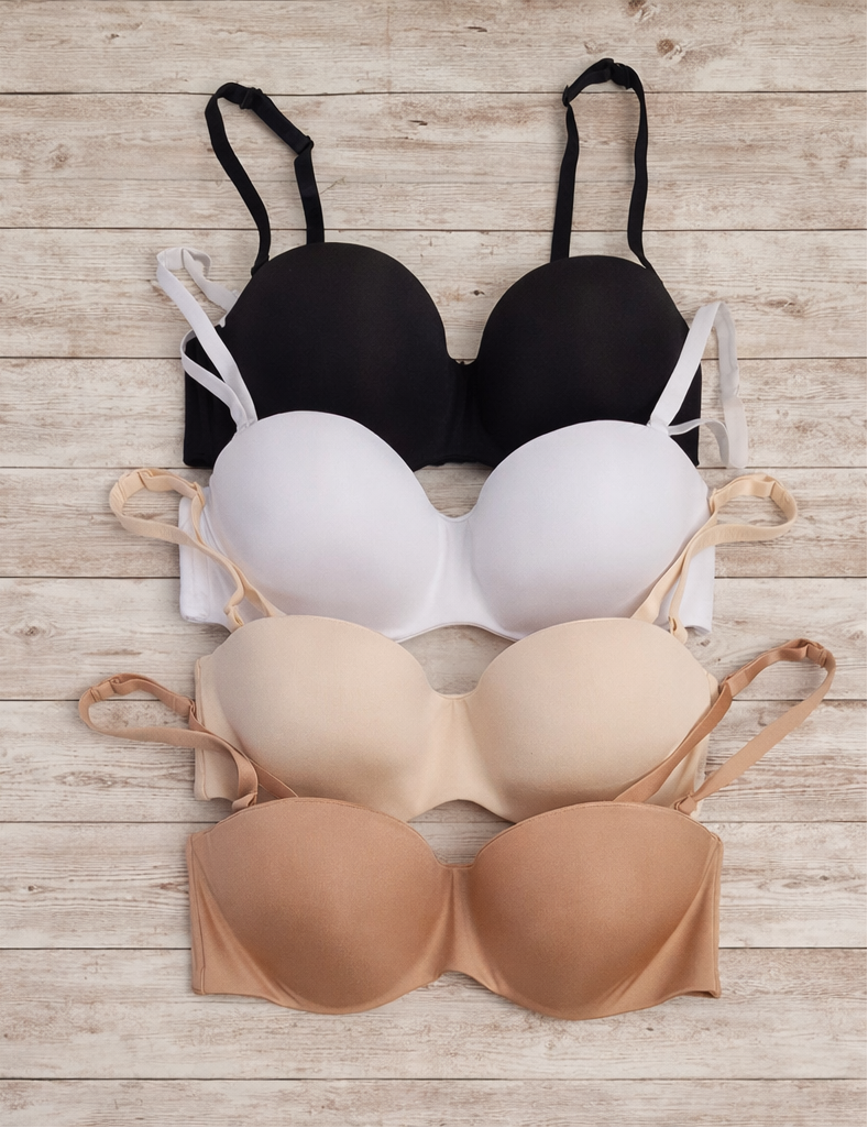 Fascia Sièlei con coppe graduate, ferretto e spalline removibili