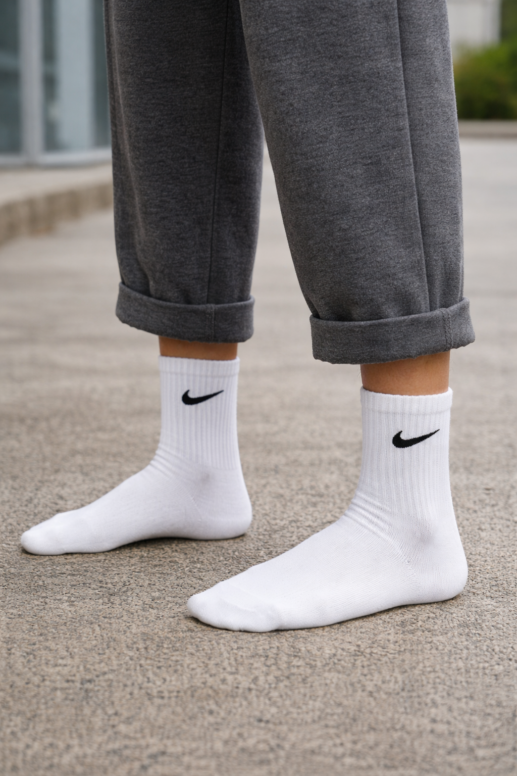 3 Pezzi Calze Nike in spugna