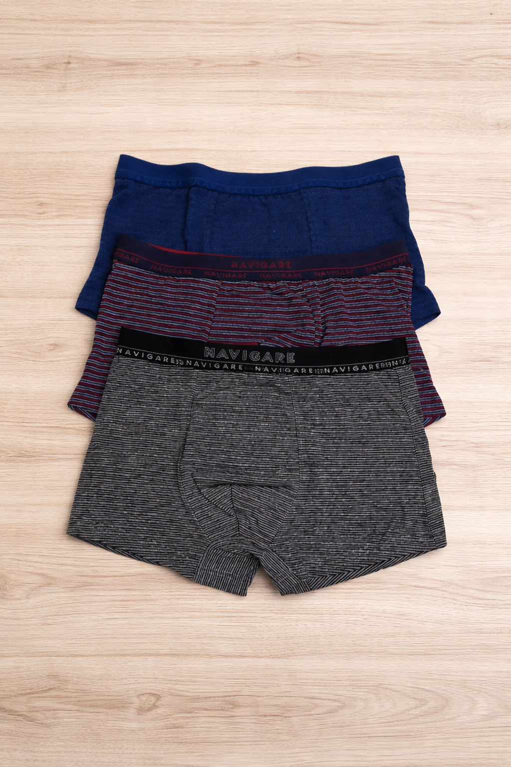 3 Pezzi Boxer Navigare Rigati