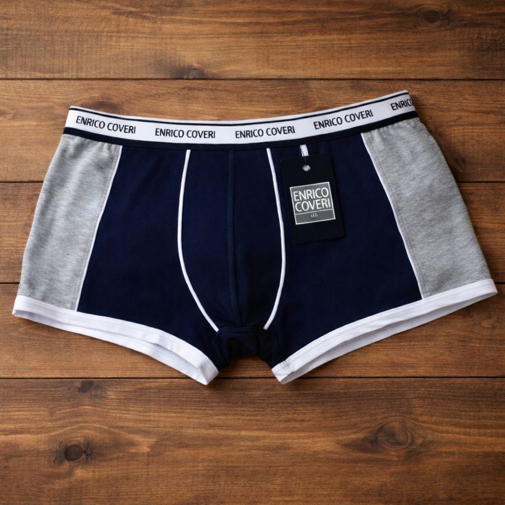 4 Pezzi Boxer Erico Coveri bicolore