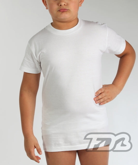 Mezza manica 100% cotone jersey