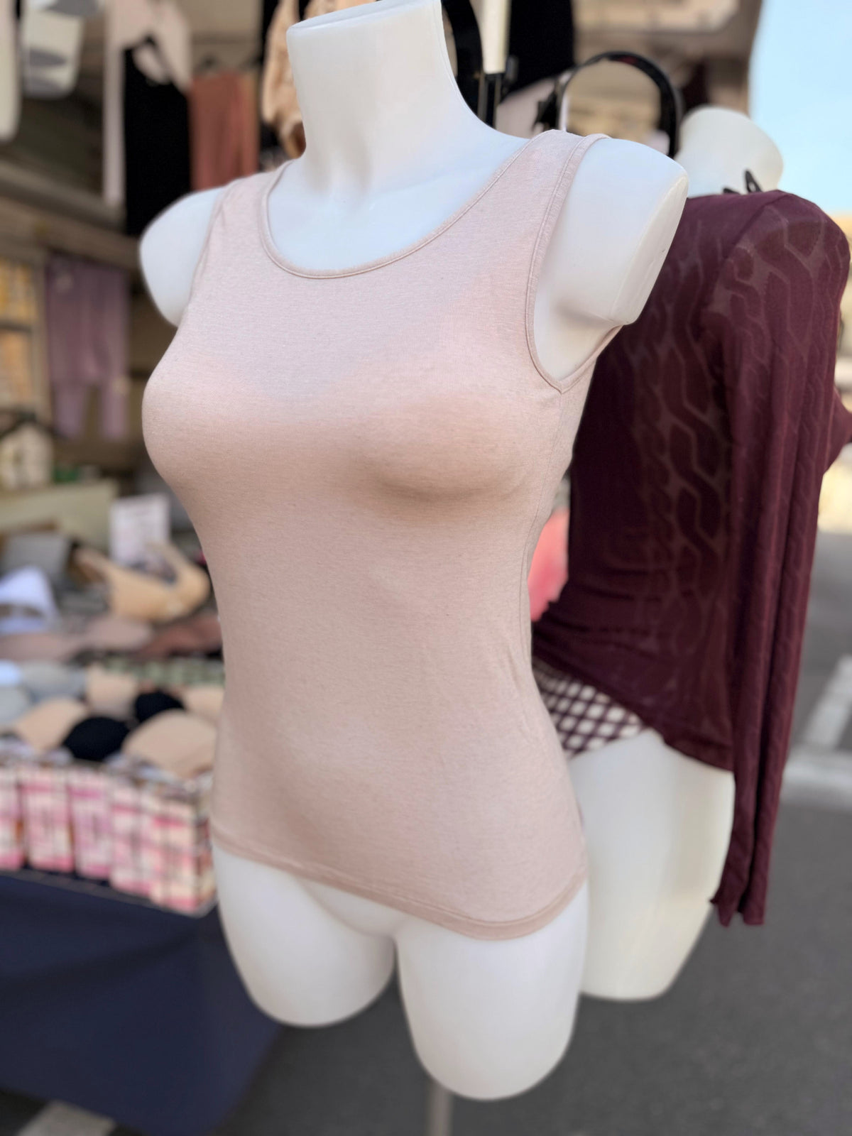Canotta Spalla in Cashmere Made in Italy
