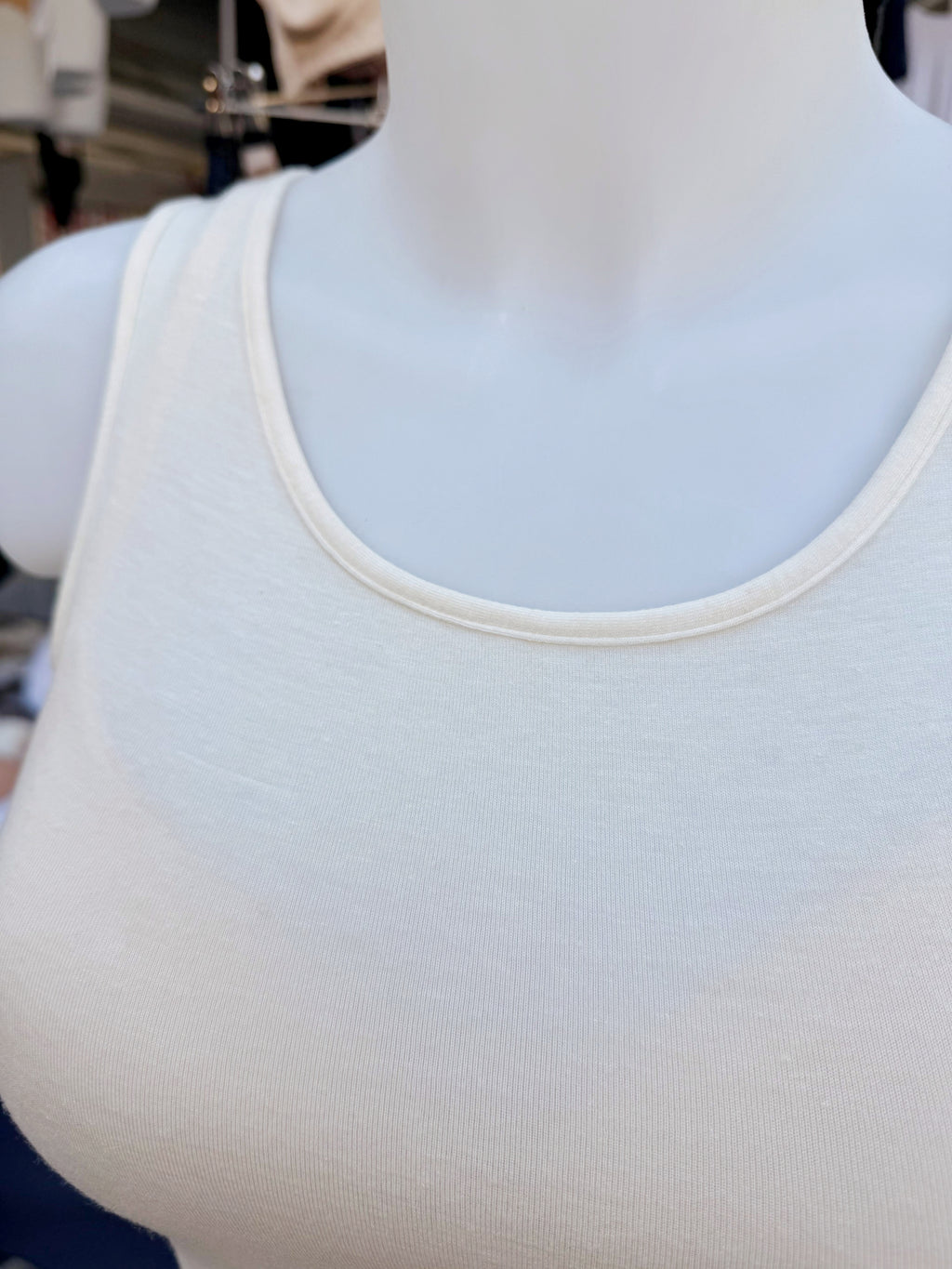 Canotta Spalla in Cashmere Made in Italy