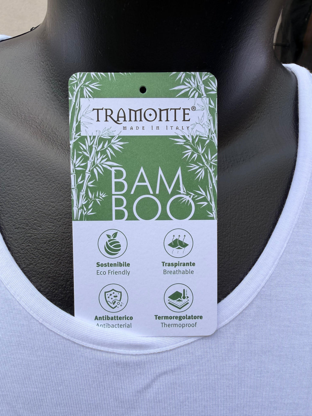 Bamboo Tramonte Maglia con Vestibilità Morbida