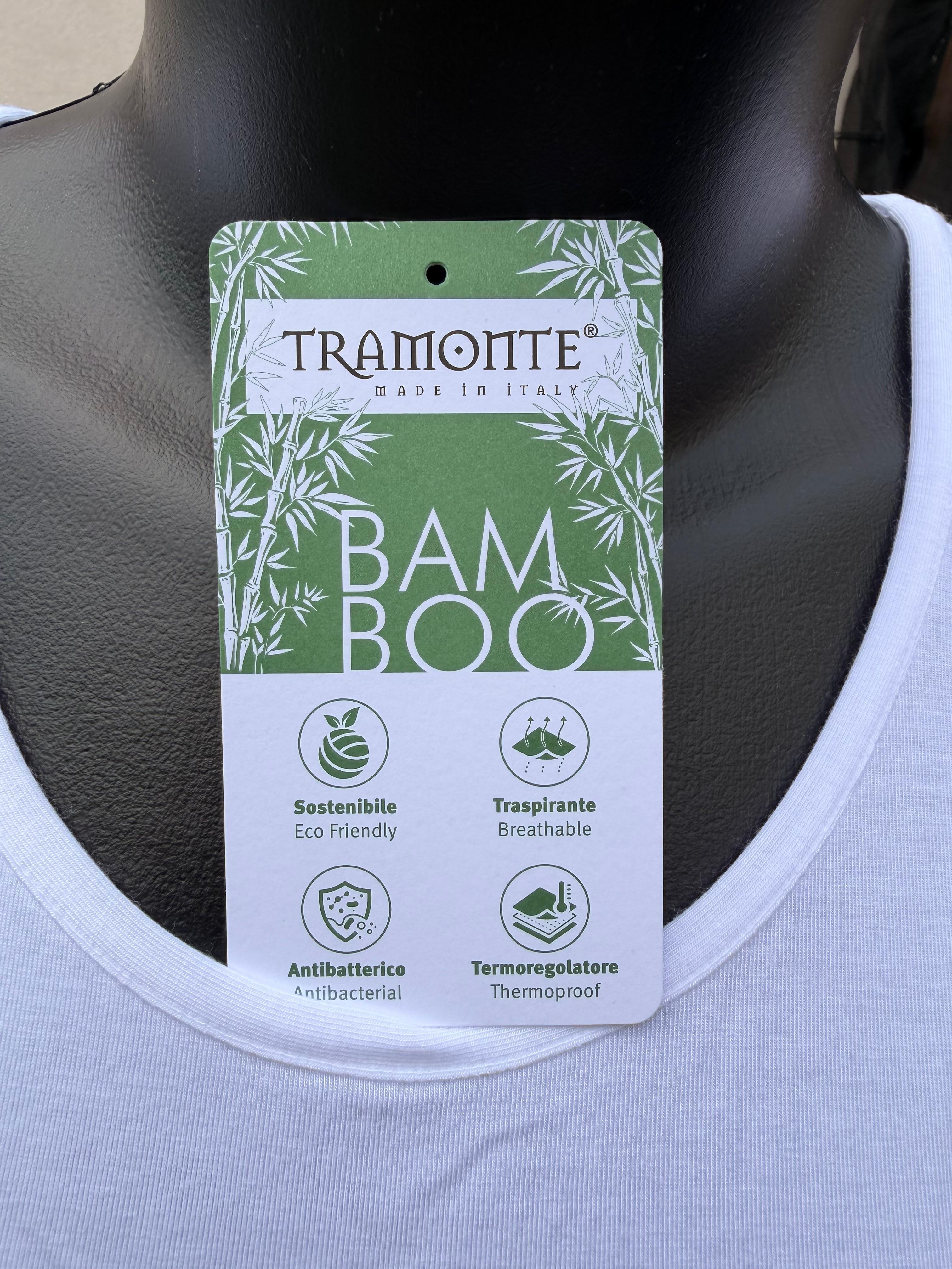 Bamboo Tramonte Maglia con Vestibilità Morbida