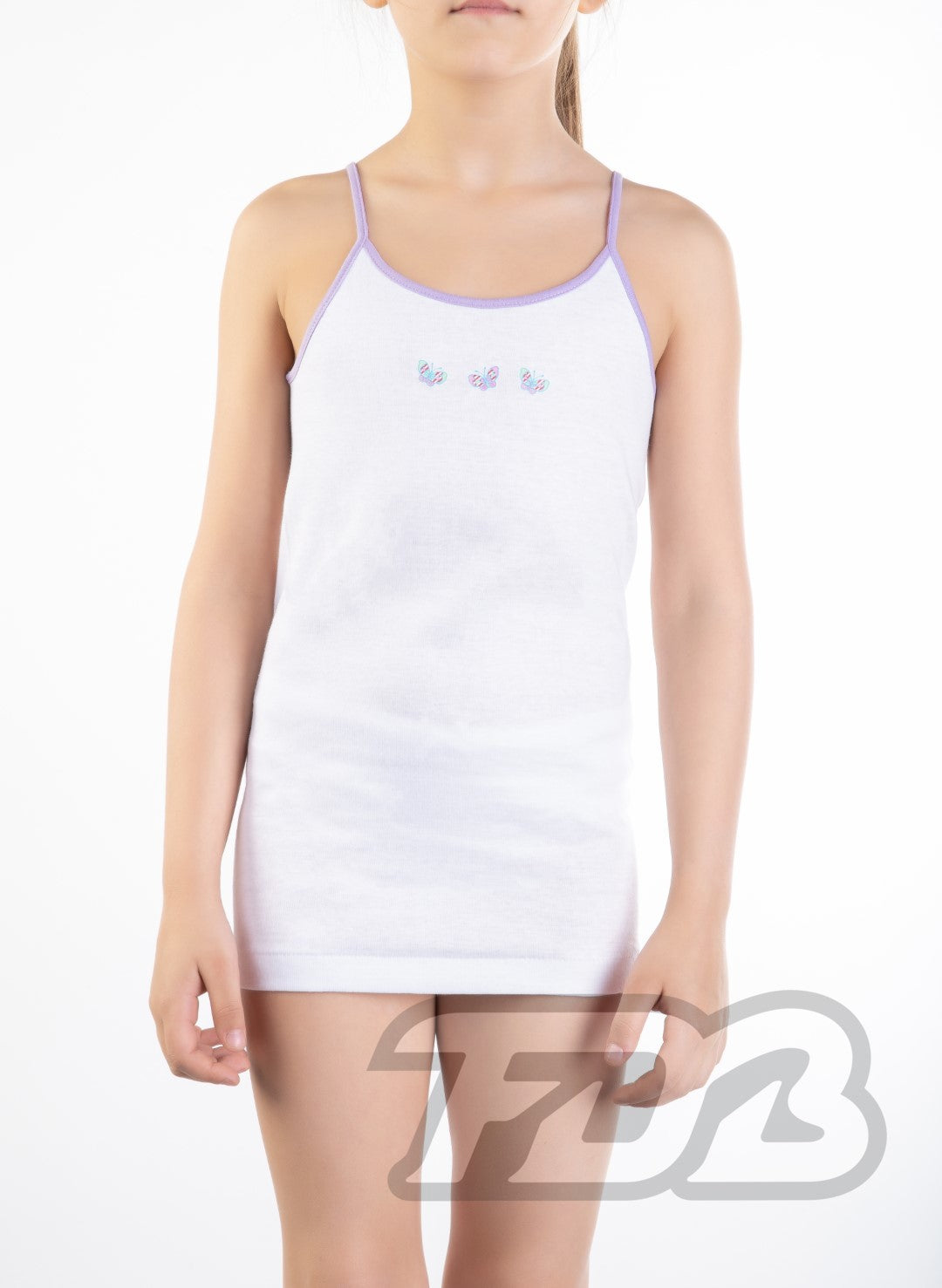 Top con stampa 100% cotone
