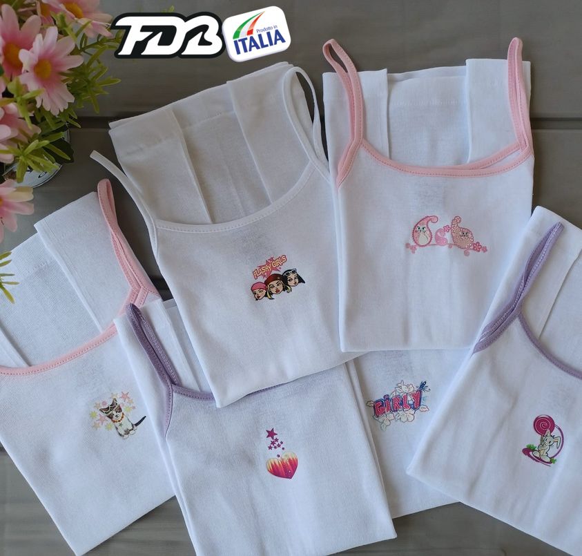 Top con stampa 100% cotone